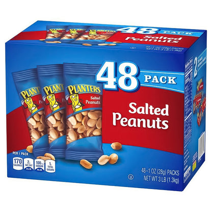 Planters peanuts 48-count value pack