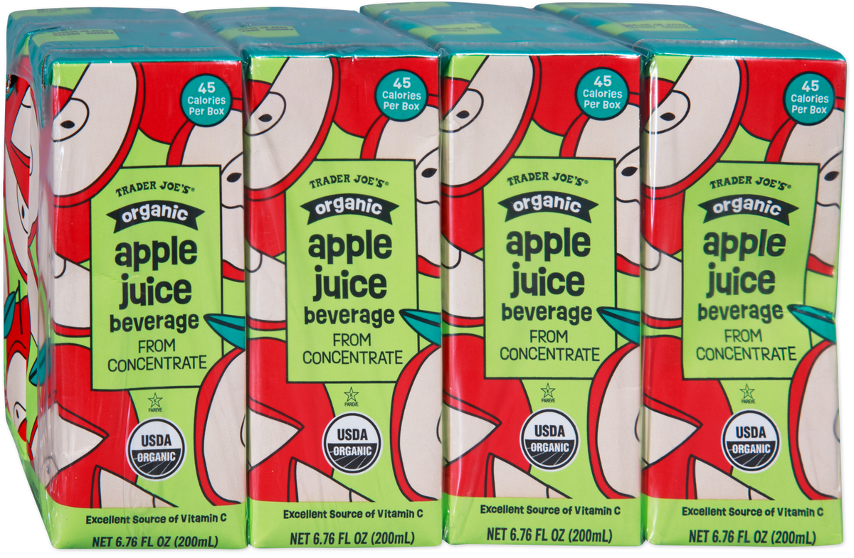 Trader Joe's Organic Apple Juice Beverage