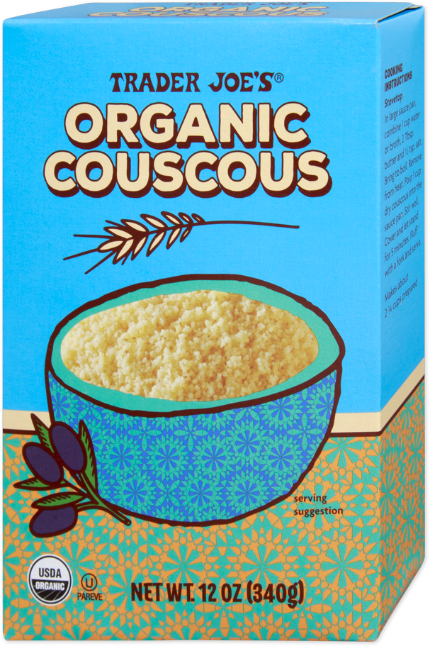 Trader Joe's Organic Couscous package