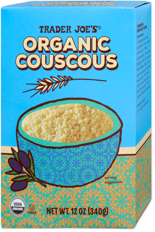 Trader Joe's Organic Couscous package