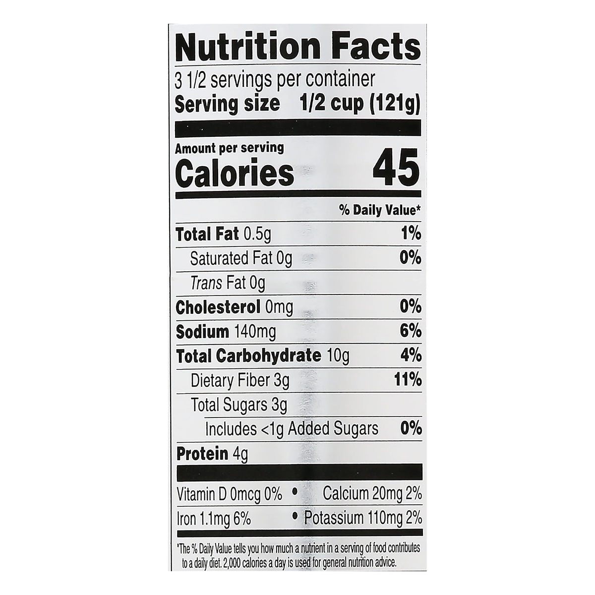 Le Sueur tender sweet peas with reduced sodium