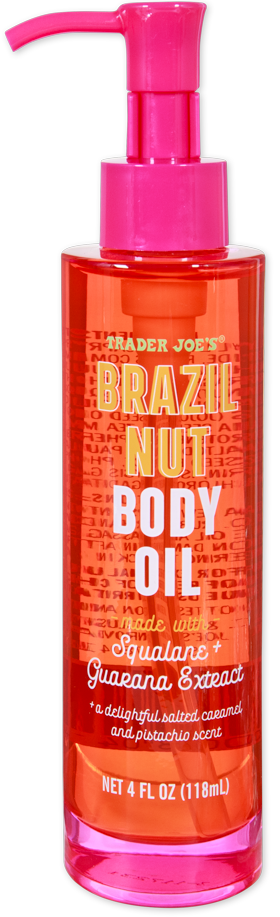 Trader Joe's Brazil Nut Body Oil bottle