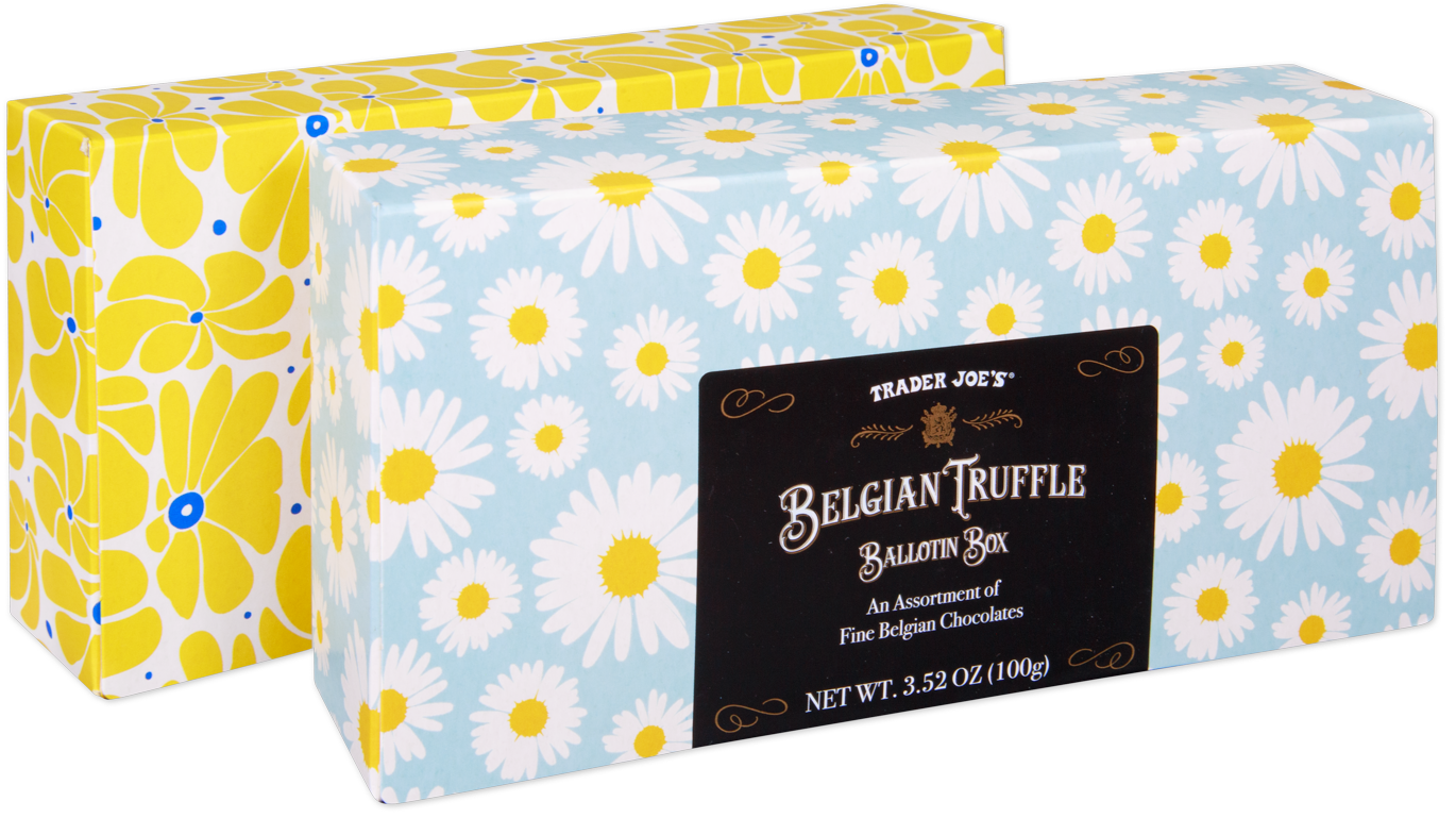 Trader Joe's Belgian Truffle Ballotin Box