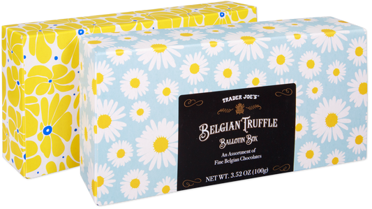 Trader Joe's Belgian Truffle Ballotin Box