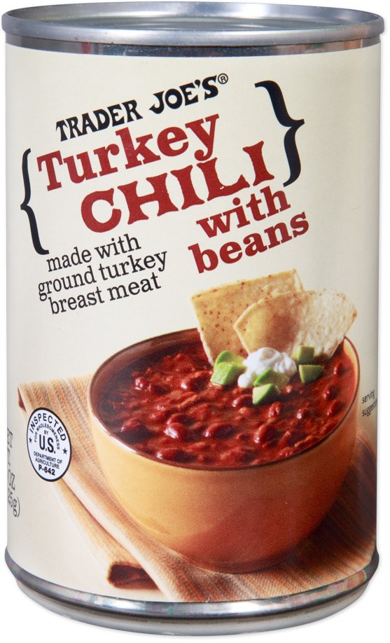 Trader Joe's turkey chili with beans