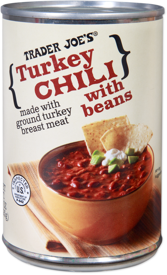 Trader Joe's turkey chili with beans