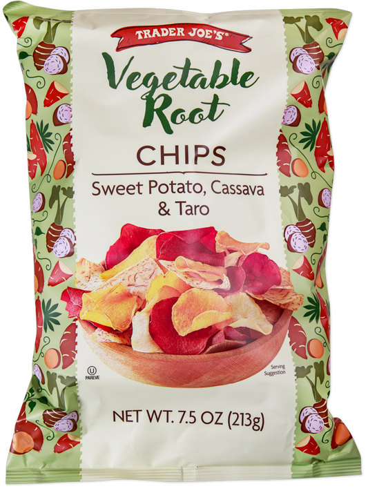 Trader Joe's vegetable root chips snack