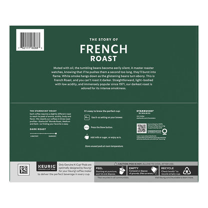 Dark roast Starbucks coffee pods for Keurig brewers