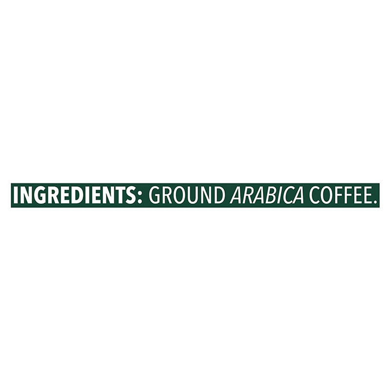 Starbucks French Roast coffee pods package detail