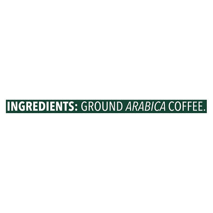 Starbucks French Roast coffee pods package detail