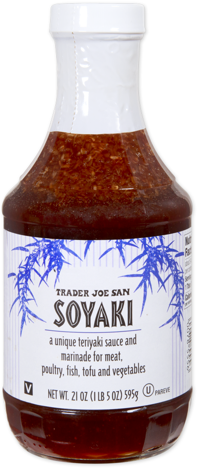 Trader Joe's Soyaki vegan kosher pantry sauce
