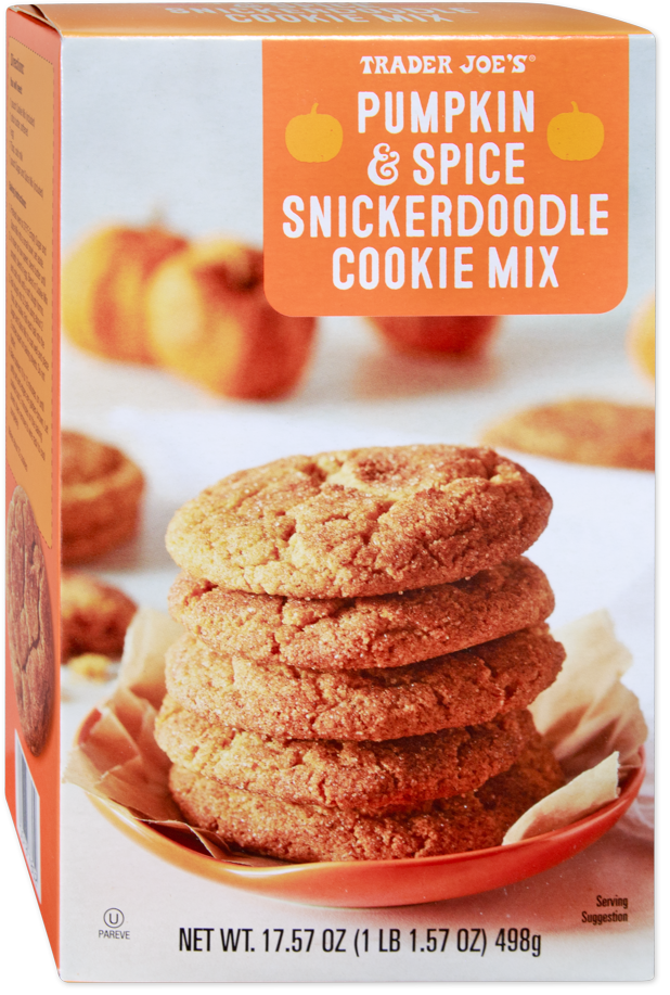 Trader Joe's Pumpkin & Spice Snickerdoodle Cookie Mix