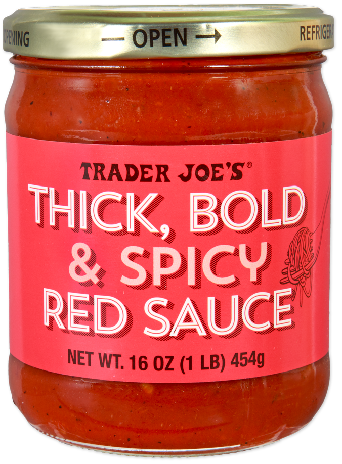 Trader Joe's Thick, Bold & Spicy Red Sauce