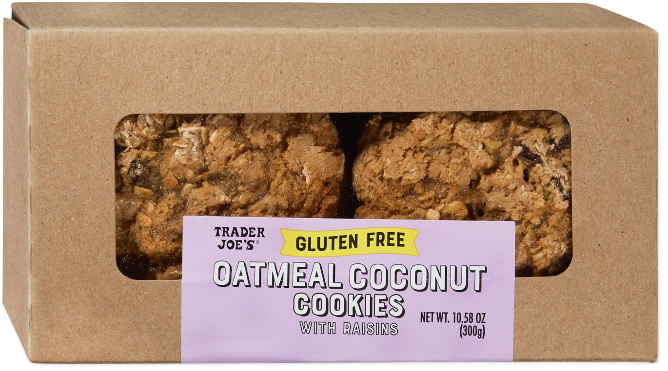 Trader Joe's gluten free oatmeal coconut cookies