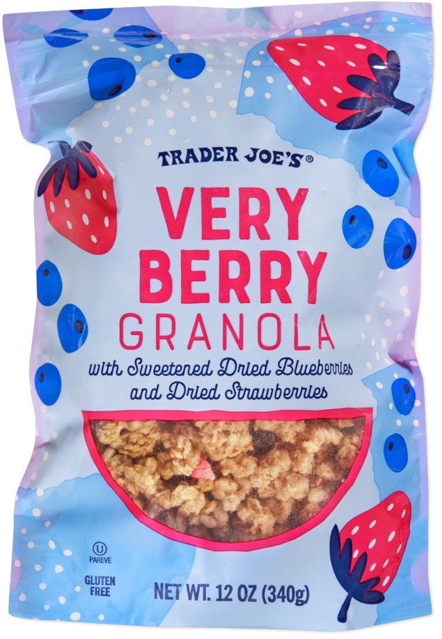 Trader Joe's Very Berry Gluten Free Granola