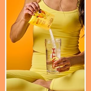 Oath Nutrition clear whey isolate container detail