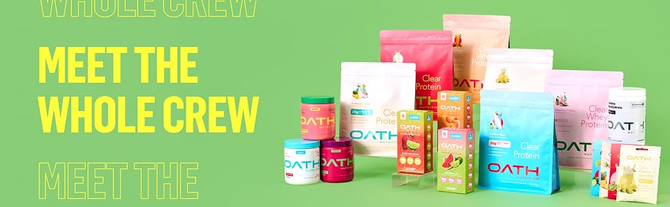 OATH NUTRITION whey isolate nutrition product