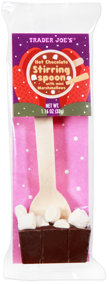 Trader Joe's hot chocolate stirring spoon