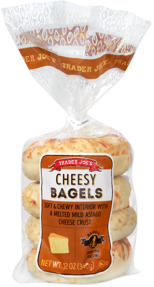 Trader Joe's cheesy bagels kosher snack