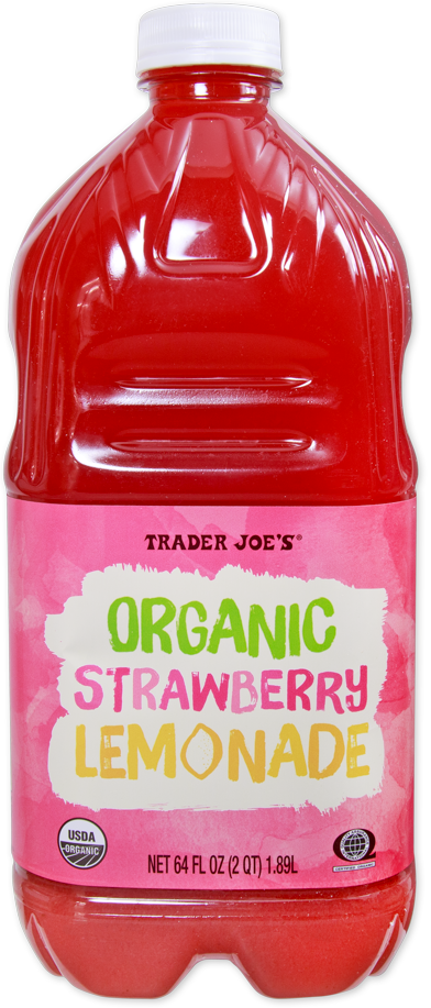Trader Joe's Organic Strawberry Lemonade beverage
