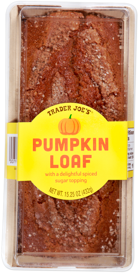 Trader Joe's Pumpkin Loaf bakery treat
