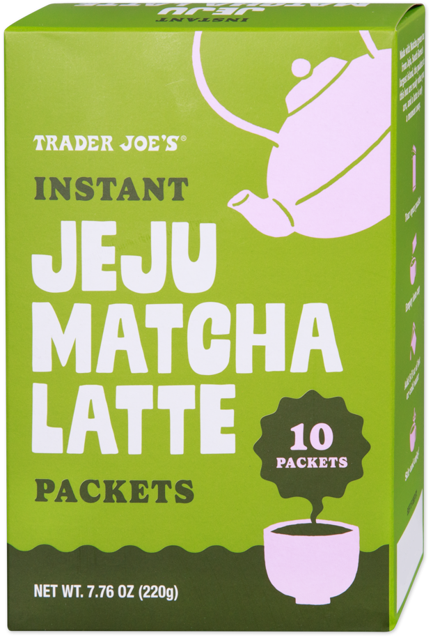 Trader Joe's Instant Jeju Matcha Latte Packets