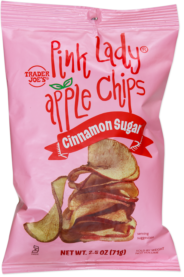 Trader Joe's Pink Lady apple chips snack