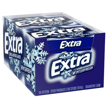 Wrigley's Extra Winterfresh sugar free gum 10-count