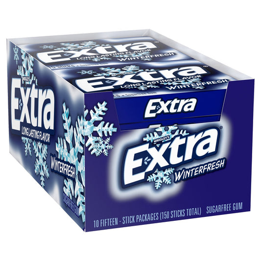 Wrigley's Extra Winterfresh sugar free gum 10-count