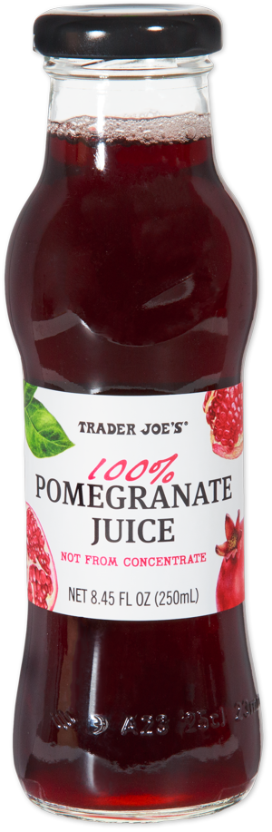 Trader Joe’s 100% pomegranate juice kosher beverage