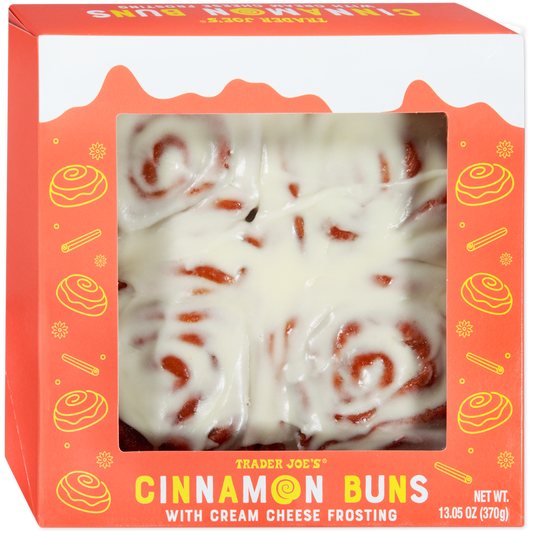 Trader Joe's cinnamon buns bakery treat