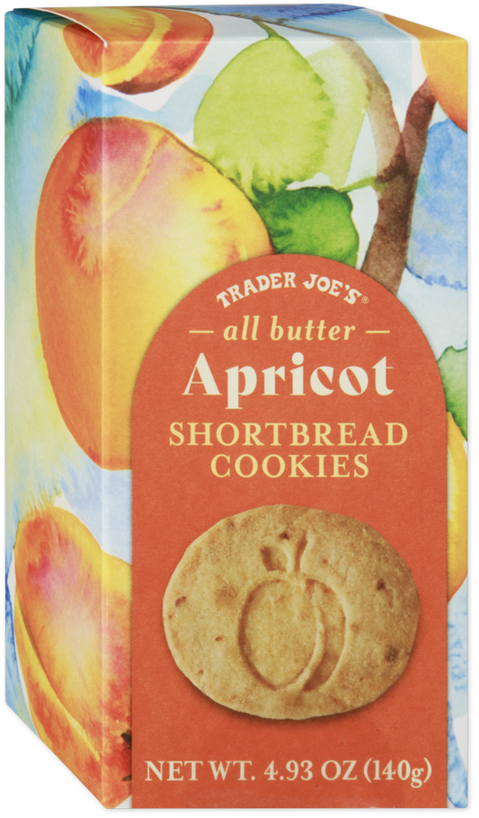 Trader Joe's all butter apricot shortbread cookies