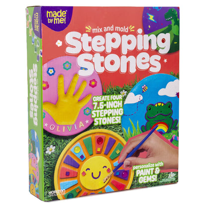 Stepping stone craft kit with ladybug and sun patterns