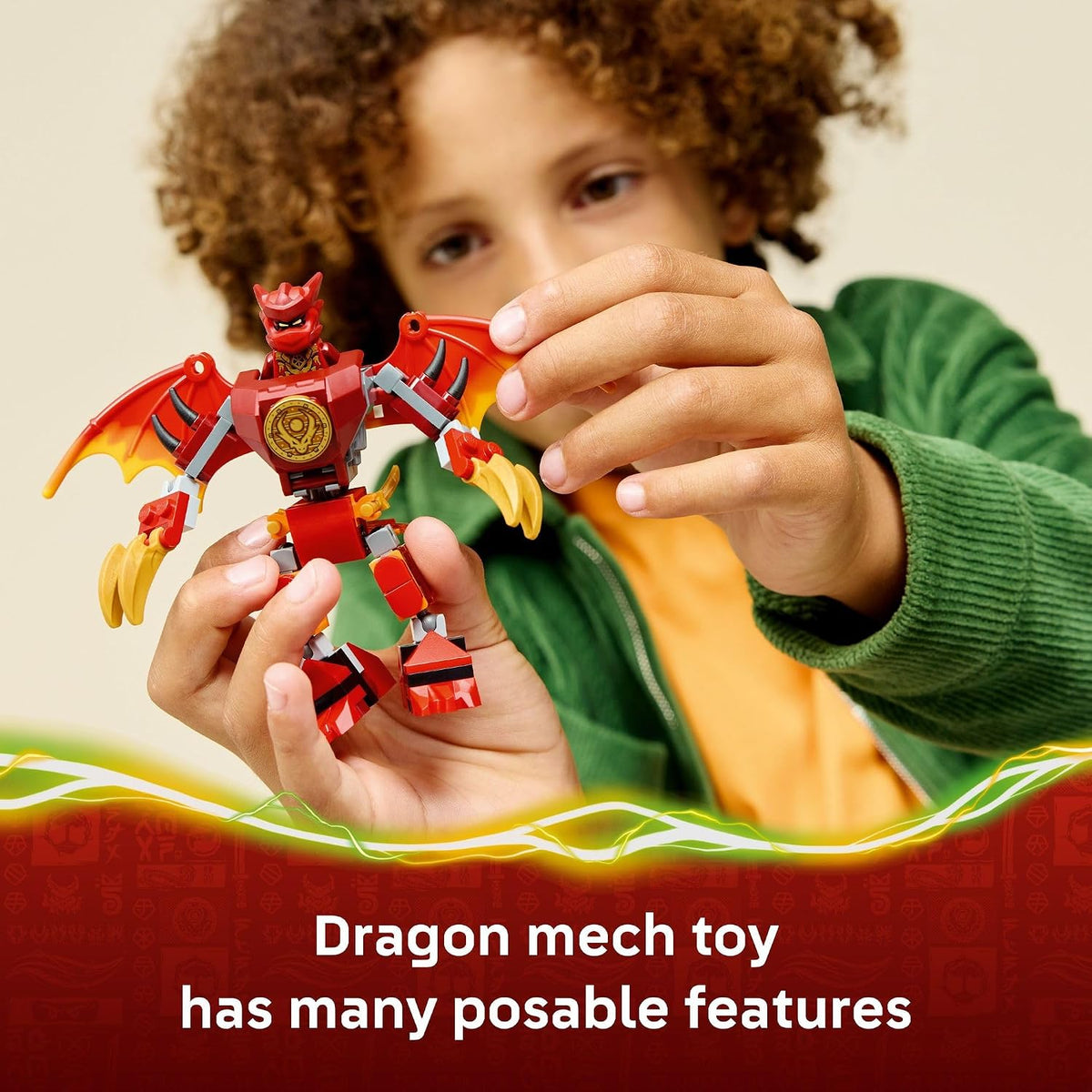 LEGO NINJAGO 85 piece building set for kids
