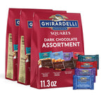 Ghirardelli dark chocolate assortment squares bags