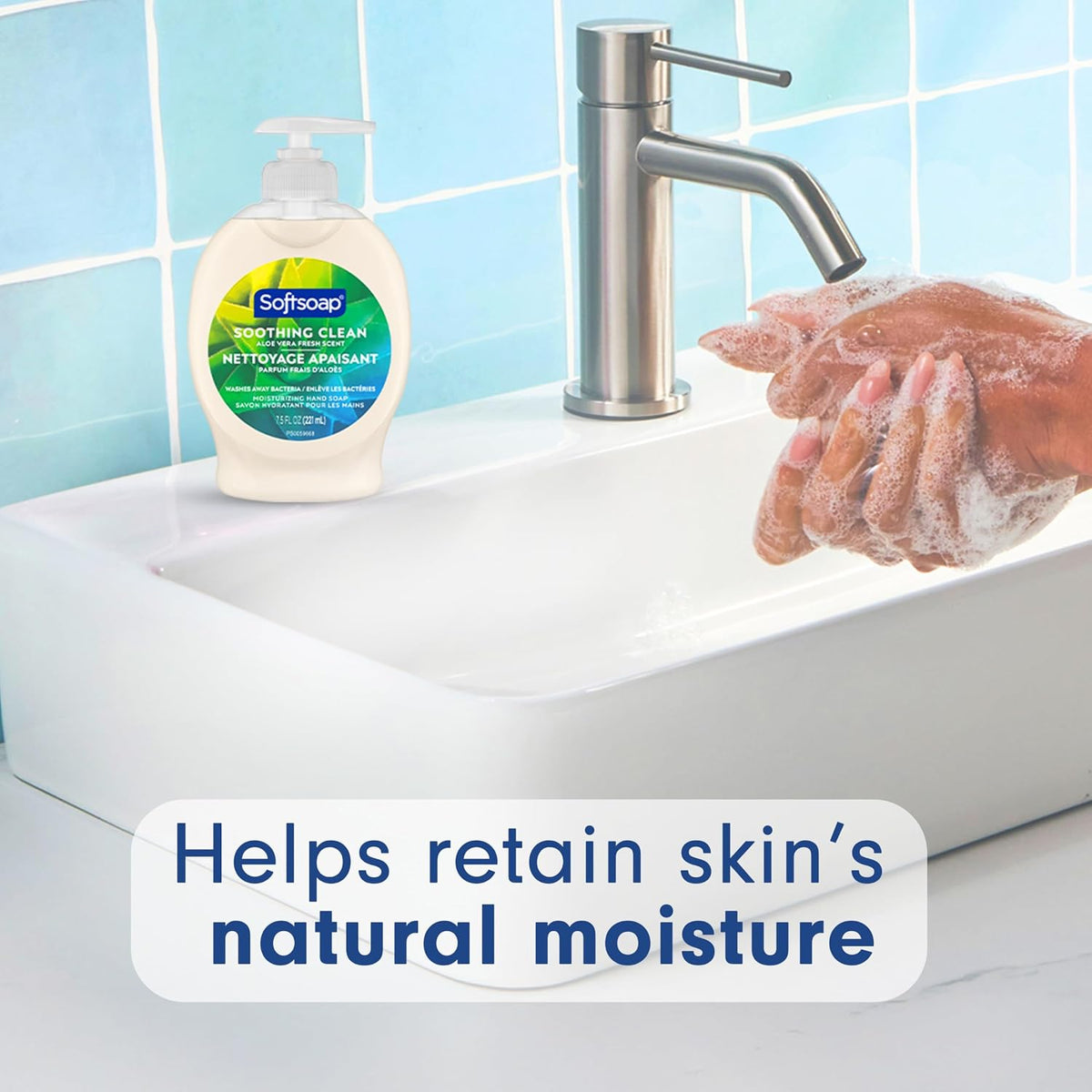 Softsoap Aloe Vera gentle cleansing hand wash