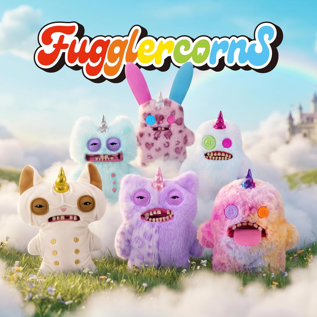 9 inch Fugglercorns stuffed animal collectible