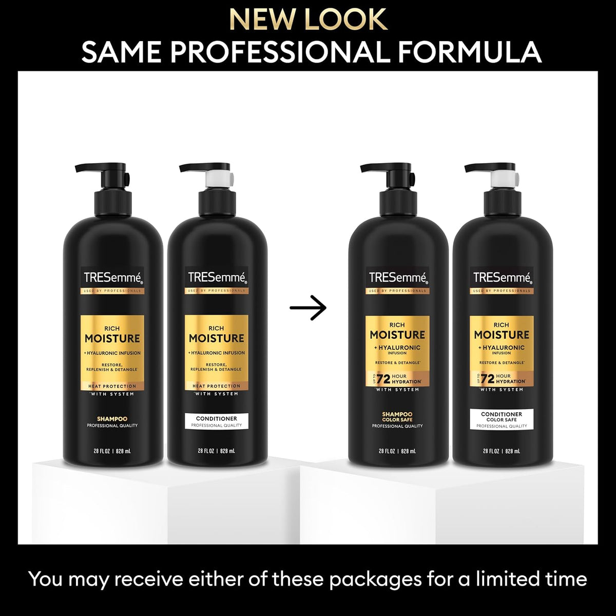 TRESemmé shampoo and conditioner two pack