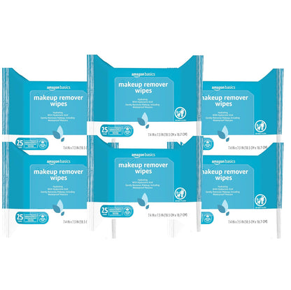 Gentle cleansing wipes with hyaluronic acid