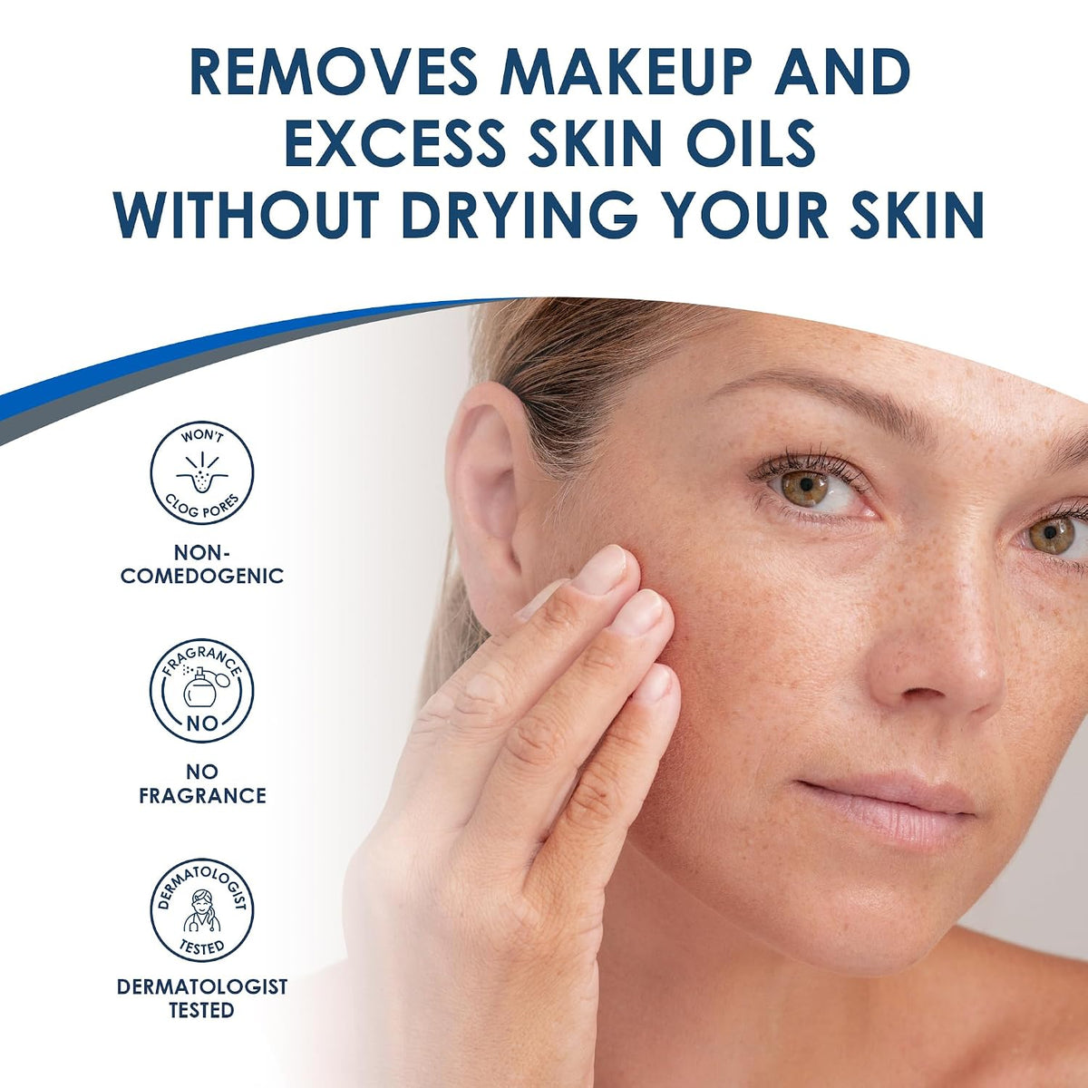 Vanicream cleanser for dirt oil and makeup removal