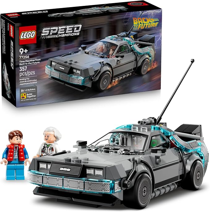 LEGO Speed Champions Back to the Future Time Machine set