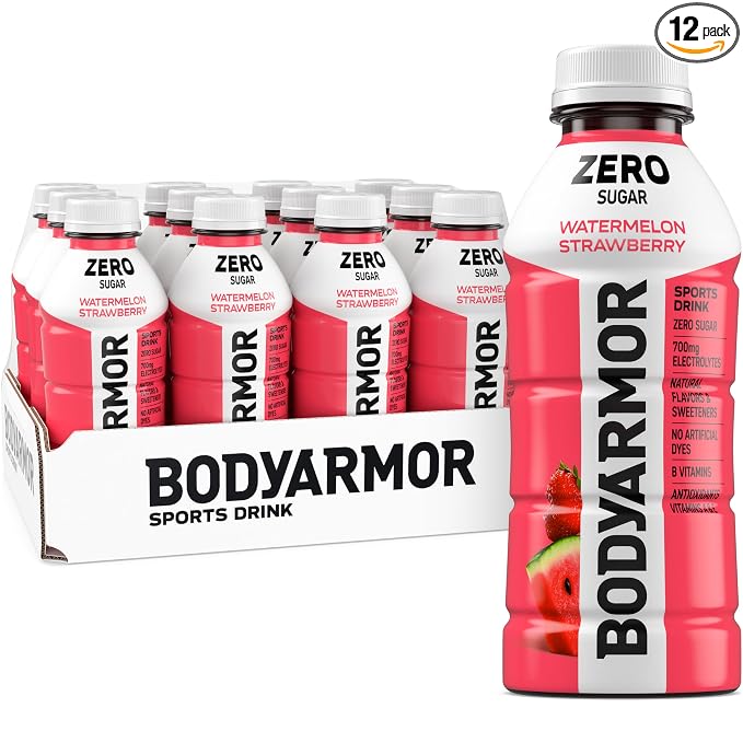BODYARMOR ZERO Sugar Watermelon Strawberry electrolyte drink