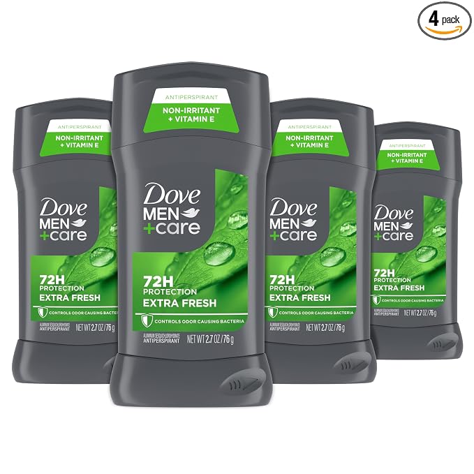 Dove Men+Care Extra Fresh antiperspirant deodorant 4 pack
