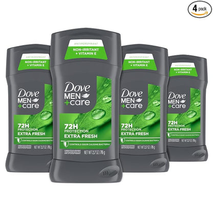Dove Men+Care Extra Fresh antiperspirant deodorant 4 pack