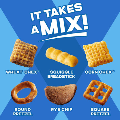 Chex Mix crunchy party mix pantry snack 20 oz