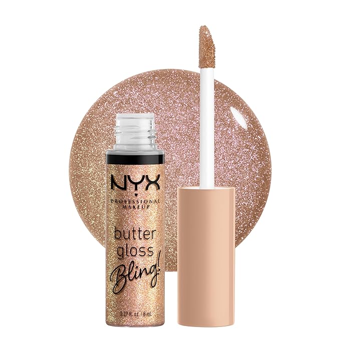 NYX PROFESSIONAL MAKEUP Butter Gloss Bling Lip Gloss Bring The Bling