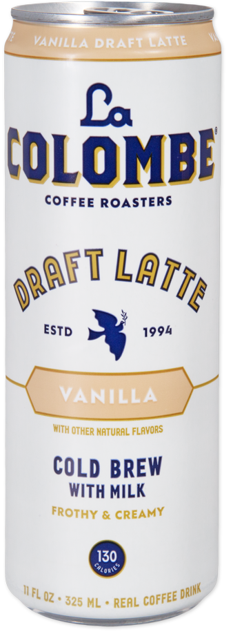 La Colombe Vanilla Cold Brew Draft Latte