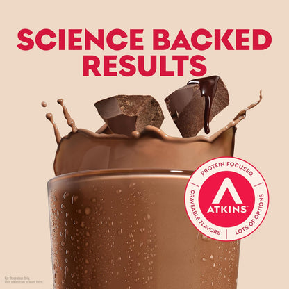Atkins Dark Chocolate Royale shake pack