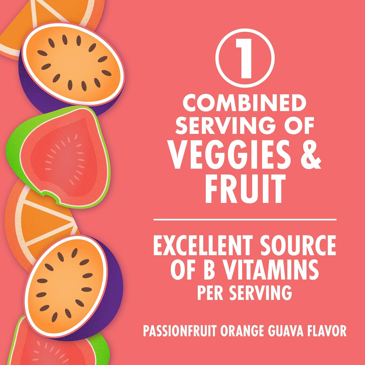 V8 caffeinated juice drink with natural tea caffeine