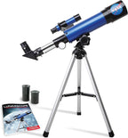 Blue Marble NASA lunar telescope for kids with tripod